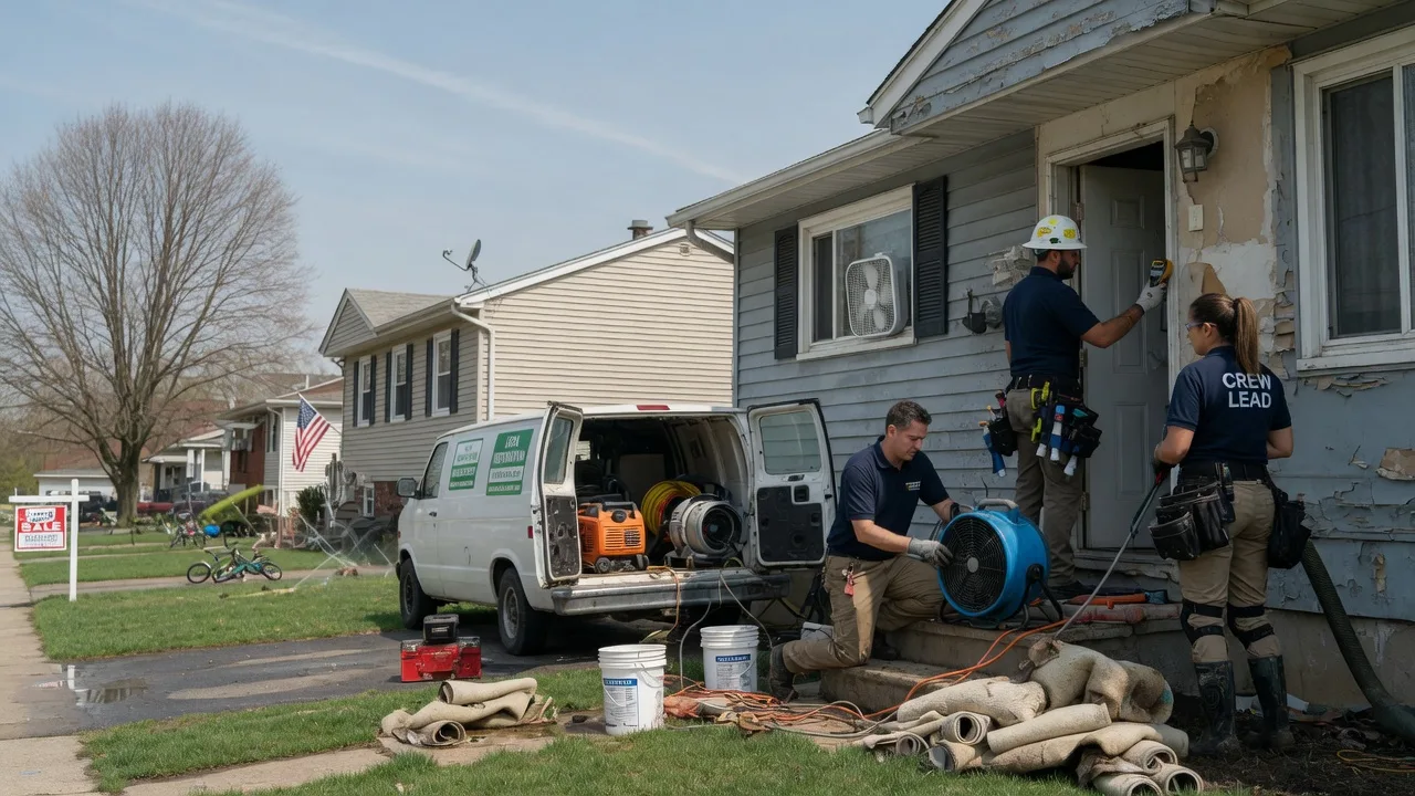 Flood Cleanup in Turtlepoint, PA near me